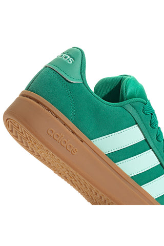 Grüne Schuhe mit Cloudfoam-Sohle Adidas GRAND COURT ALPHA 00s