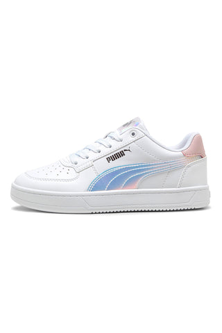 Puma – Caven 2.0 Holo 2.0 – Weiße Sneakers mit schillerndem Logo