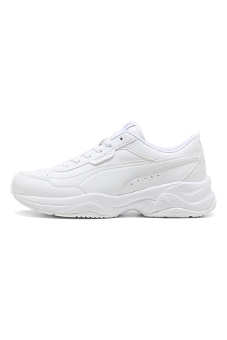 Weiße Puma Cilia Mode-Sneaker mit dicker Sohle und SoftFoam+-Innensohle