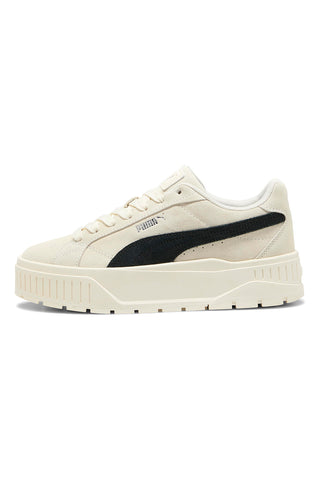 Puma Karmen II cremefarbene Plateau-Sneaker mit klobiger Sohle