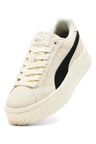 Puma Karmen II cremefarbene Plateau-Sneaker mit klobiger Sohle