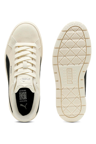 Puma Karmen II cremefarbene Plateau-Sneaker mit klobiger Sohle