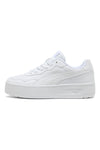 Sneakers bianche platform stile tennis Puma Court Lally Skye