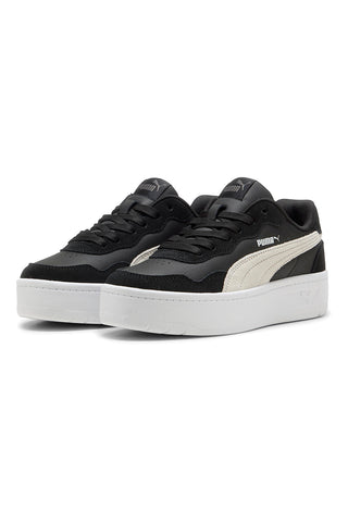 Schwarze Sneaker mit Court Lally Skye SD SoftFoam Puma Flatform-Sohle