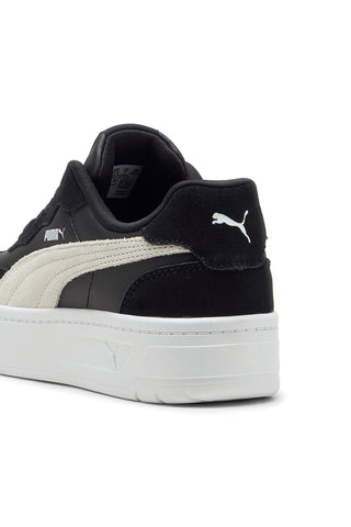 Schwarze Sneaker mit Court Lally Skye SD SoftFoam Puma Flatform-Sohle