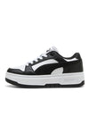 Sneakers bianche e nere platform Puma Rebound Femme Low
