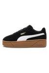 Puma – Club II Era Platform SD – Schwarze Plateau-Sneaker
