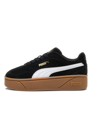 Puma – Club II Era Platform SD – Schwarze Plateau-Sneaker