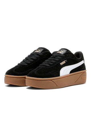 Puma – Club II Era Platform SD – Schwarze Plateau-Sneaker