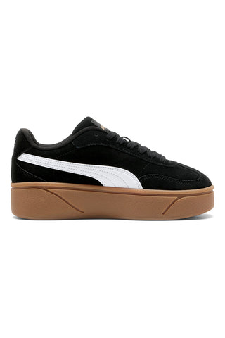 Puma – Club II Era Platform SD – Schwarze Plateau-Sneaker