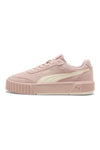Sneakers rosa in suede con suola rialzata Puma CARINA MIA SD
