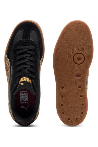 Sneakers nere con dettagli animalier suola beige Puma Club II Era Animal Flair