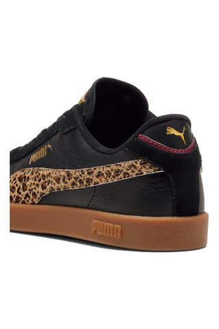 Sneakers nere con dettagli animalier suola beige Puma Club II Era Animal Flair
