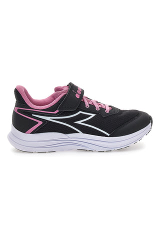 Sneakers nere sportive con dettagli rosa Diadora Snipe 3 JR