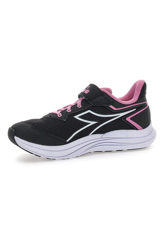 Sneakers nere sportive con dettagli rosa Diadora Snipe 3 JR