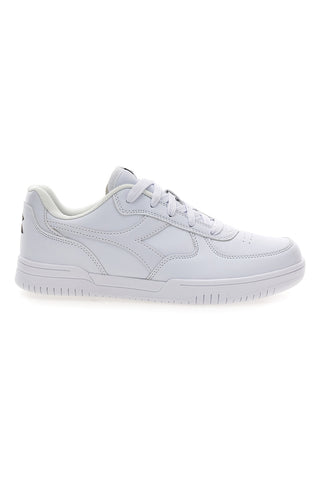 Sneakers bianche stile tennis Diadora Raptor Low GS