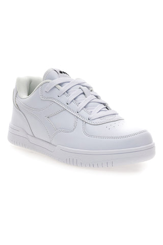 Sneakers bianche stile tennis Diadora Raptor Low GS