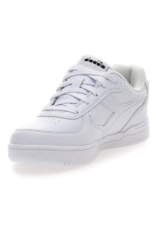 Sneakers bianche stile tennis Diadora Raptor Low GS