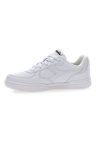 Sneakers bianche stile tennis Diadora Raptor Low GS