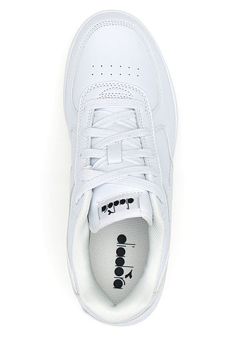 Sneakers bianche stile tennis Diadora Raptor Low GS