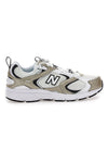 New Balance ML408GL – Weiße und goldene Turnschuhe