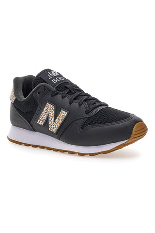Sneakers nere con dettagli leopardati New Balance 500