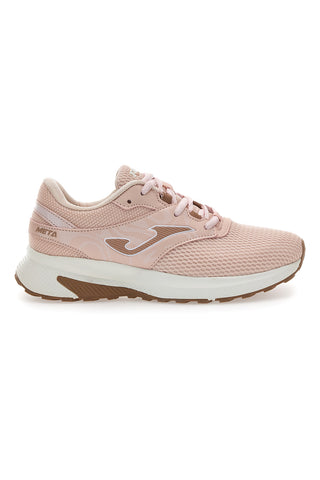 Joma Meta Lady 2529 Rosa Mesh-Laufschuhe mit weißer Sohle