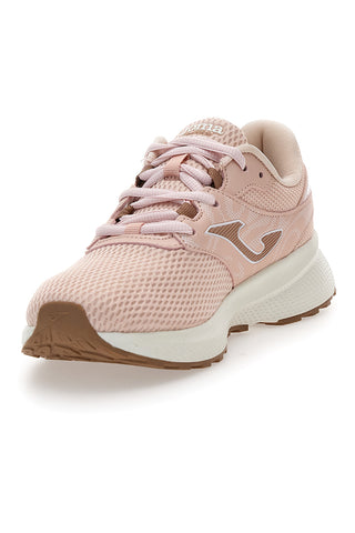 Joma Meta Lady 2529 Rosa Mesh-Laufschuhe mit weißer Sohle