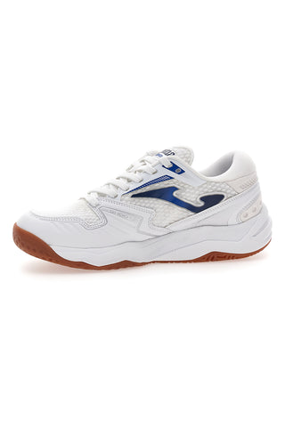 Joma V Dynamic Men 2502 Weiße Volleyballschuhe mit blauen Details