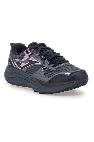 Joma Shock Lady 2522 Schwarze Sneakers mit rosa Details