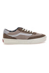 Vans Brooklyn LS – Sneaker aus braunem Wildleder mit kariertem Futter