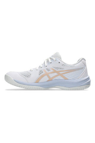 Scarpe pallavolo indoor bianche traspiranti e ammortizzate Asics UPCOURT 6