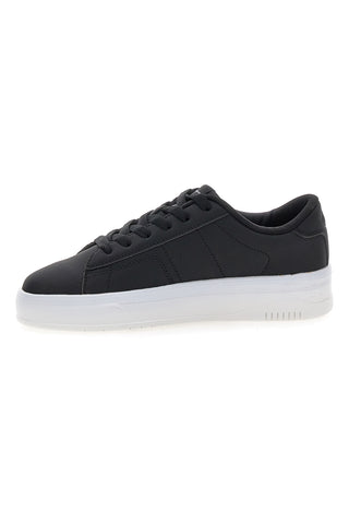 Minimalistische schwarze Synthetik-Sneaker von Champion – TL23 Evolve