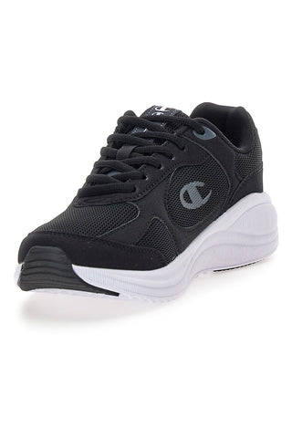 Champion Siphon Mesh LU – schwarze, atmungsaktive Mesh-Sneaker