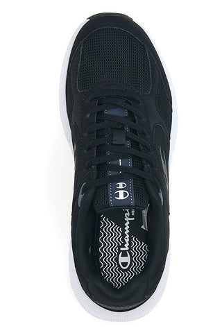 Champion Siphon Mesh LU – schwarze, atmungsaktive Mesh-Sneaker