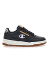Schwarze Sneaker mit Animalier-Details und zweifarbiger Sohle Champion RD18 HERITAGE PERF WNS