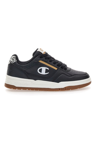 Sneakers nere con dettagli animalier e suola bicolore Champion RD18 HERITAGE PERF WNS