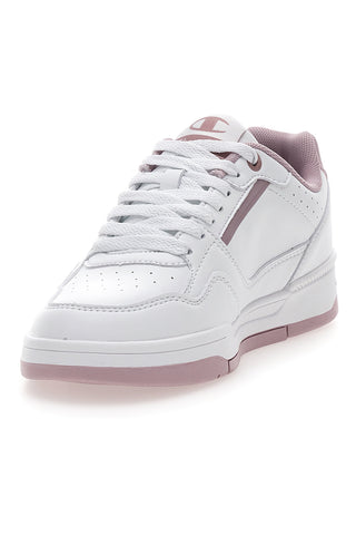 Champion RD18 Heritage Perf WNS Weiße Sneakers mit rosa Details