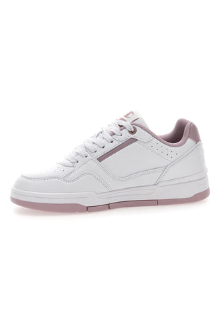 Champion RD18 Heritage Perf WNS Weiße Sneakers mit rosa Details