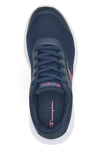 Sneakers blu con logo rosa in mesh traspirante Champion SYPHON ENGAGE MESH G GS