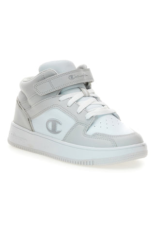 Champion RD18 2 Mid G GS Weiße High-Top-Sneaker mit Logo