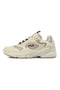 Beige Sneakers mit kontrastierenden Einsätzen und dicker Sohle Fila FFW0194