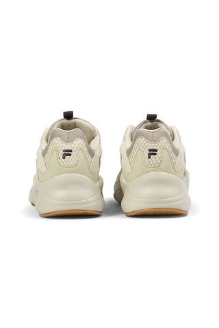Beige Sneakers mit kontrastierenden Einsätzen und dicker Sohle Fila FFW0194