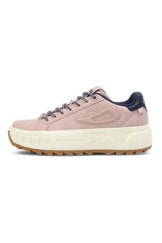 Fila Sintra N WMN Blaue Sneaker mit hohem Schaft und gezahnter Sohle