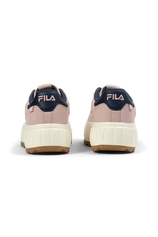 Fila Sintra N WMN Blaue Sneaker mit hohem Schaft und gezahnter Sohle