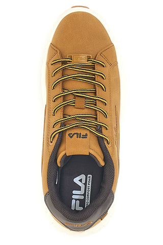 Fila Sintra N WMN Braune Sneaker mit hohem Schaft und gekerbter Sohle