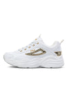 Sneakers bianche con dettagli oro e suola chunky Fila FFW0586