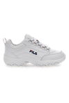 Fila STRADA Teens Chunky Sole White Sneakers