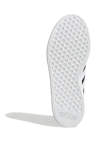 Adidas Grand Court Base 2 Schwarze Sneaker mit weißen 3-Streifen