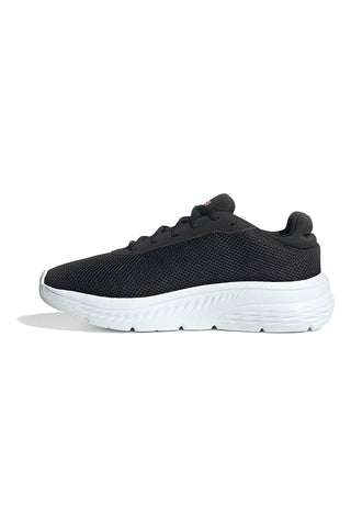 Schwarze Mesh-Sneaker mit gepolsterter Sohle Adidas CloudFoam Comfy